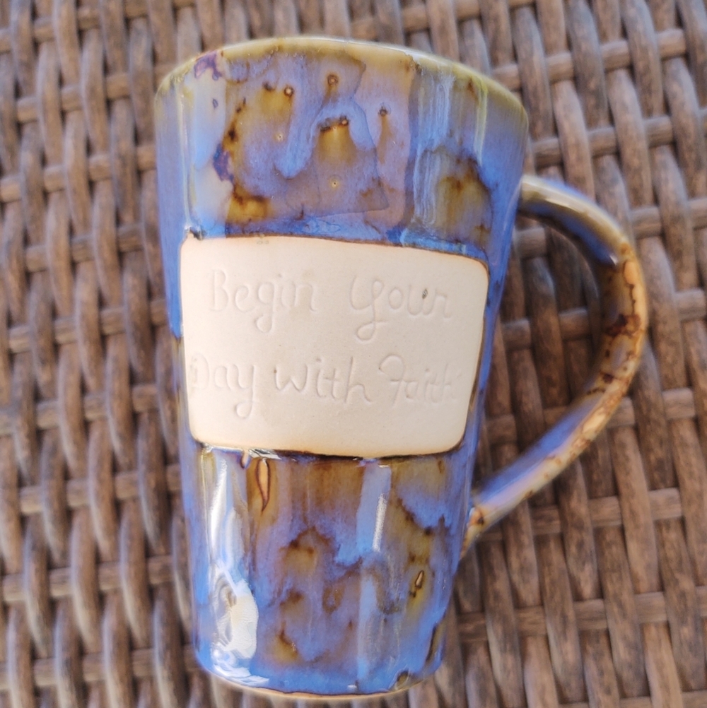 💥 3/$20 "Begin your day with faith" Coffee Mug!